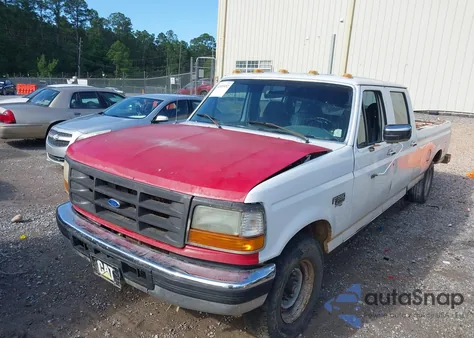 1997 Ford F-350 Xl from USA, damaged, VIN 1FTJW35F9VEC78035
